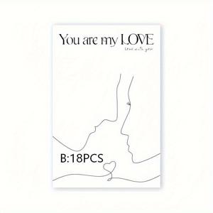 TEMU 세련되고 미니멀한 플로럴 포장지 18매, 영어 글자가 있는 우아한 종이, 꽃다발에 완벽한 로맨틱한 흰색 종이