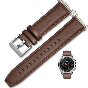 TEMU Samsung Galaxy Watch 8 및 8 Classic용 합성 가죽 스트랩 (40mm, 44mm, 46mm 사이즈), 남녀 모두에게 적합. 삼성 워치 8 Classic 및 8 스마트워치 추가용 스타일리시한 버클 손목 밴드