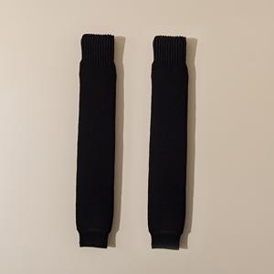 TEMU 여성용 니하이 양말 1켤레, 가을/겨울용, 두꺼운 기모 안감으로 따뜻함 제공, 재질: [재질 정보]