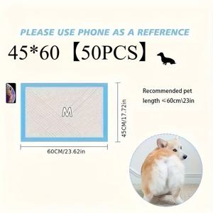 TEMU 다가구 펫을 위한 청소 영웅! 강아지용 변기 훈련 패드와 고양이/강아지 공용 소변 패드로 다재다능한 일회용 훈련 패드입니다. 두꺼운 흡수 레이어와 강력한 누수 방지 디자인으로 사용하기 편리합니다.