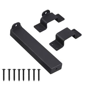 TEMU 7.5인치 고강도 보안 슬라이드 래치 잠금장치 (패드락 홀 포함), 나무 울타리, 창고 문, 실내 및 실외 문 래치용 조절식 게이트 래치