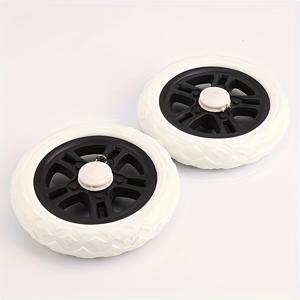 TEMU 2개 세트 무소음 클라이밍 휠, 스냅온 디자인 - 가방, 장바구니, 여행용 가방용 - 내구성 플라스틱, 부드러운 이동 - 가정, 여행, 상업용에 이상적