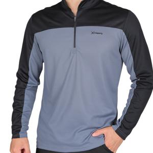 TEMU 남성 캐주얼 배색 엠보싱 긴팔 집업 티셔츠 온더락 (M5ST04)