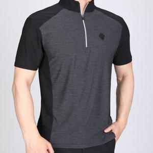 TEMU 남성 여름에도 시원한 가성비 썸머티 배색 반팔 집업 티셔츠 승부사(SI31LT032M)