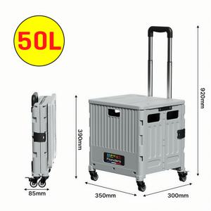 TEMU 휴대용 캠핑 4륜/8륜 등반휠 폴딩카트 바퀴달린 접이식 핸드카트 마트 장바구니 트롤리 왜건