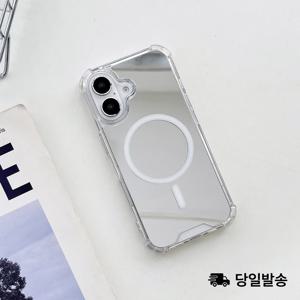 TEMU 맥세이프 호환 미러 젤리 케이스 갤럭시 S26 S25 엣지 S24 FE S23 S22 S21 플러스 울트라 아이폰 17 에어 16 15 14 13 프로 맥스 미니 노트 20 A15 A16 A17 A23 A24 A26 A34 A36 A55 A56