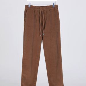 TEMU 여성용 약기모 춘추 겨울 홈웨어 밴딩 바지 핫템(AA33LP094W)