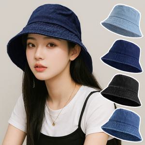 TEMU 여성 자외선차단 인증 버킷햇, 여름 얼굴 햇빛가리개 모자, 벙거지모자, 넓은 챙모자