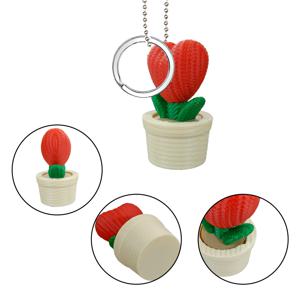 TEMU 그녀/남자의 선물: 하트블룸포트참: 하트 모양 화분이 있는 3D 프린팅 키링, 피젯 클릭커로 이상적입니다. 이 팩은 크리스마스, 할로윈, 발렌타인데이, 새해 선물로 훌륭합니다. 열쇠를 위한 튼튼한 액세서리입니다.