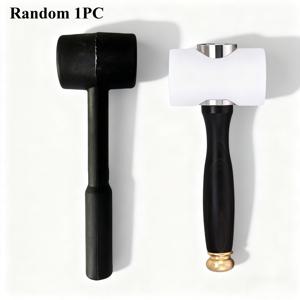 TEMU 1개 미니 멀티펑셔널 고무망치, 내구성 강한 고무 소재. 설치용 망치와 소형 슬레지해머로 사용 가능, 선물용 망치로 이상적. 인체공학적 핸들로 피로감 감소, 다양한 상황에 적합. 휴대 및 보관이 간편, 가정 및 작업용 실용적인 도구