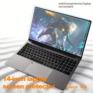 TEMU 1개 SAMIDANN 14인치 노트북 호환 스크린 보호필름 설치 키트 포함 - 블루라이트 차단, 스크래치 방지, 지문 방지 매트 필름, 5단계 경도, HD 선명도 & 눈부심 방지, 14인치 노트북 호환