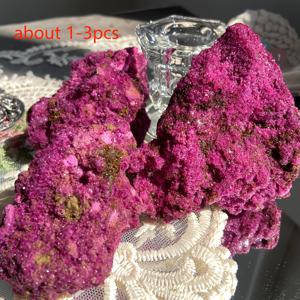 TEMU 천연 원석 레드 코런덤 30G, 50G, 100G, 핑크와 그린 색조와 다양한 반짝임. 이 반응성 자유형 스톤은 다재다능한 패션 액세서리로 활용 가능하며, 식물 테마의 홈 및 휴일 장식에 완벽합니다