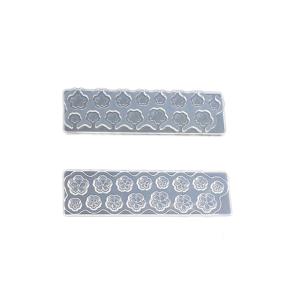 TEMU 실리콘 몰드 3D 벚꽃 꽃잎 몰드 꽃 수국꽃 몰드, 레진, 에폭시, 폴리머 클레이용