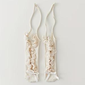 TEMU 1켤레/2켤레 - 여성용 블랙 앤 화이트 플로럴 레이스 스타킹, 반켤레 팩, 이중 레이어 레이스업 얇은 스타일, 봄/여름 발레 양말, 리본 메리 제인 신발 매칭 양말