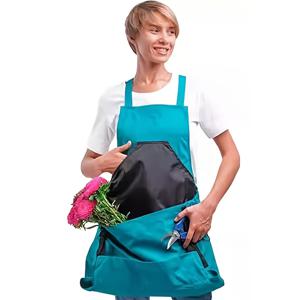 TEMU 가드닝 에이프런, 퀵릴리스 포켓이 있는 캔버스 가드닝 에이프런, 수확용 옥스포드 원단, 조절 가능한 어깨끈, 포켓이 있는 가드닝 에이프런, 조절 가능한 크로스백 수확용 에이프런, 가드너 선물, 1개