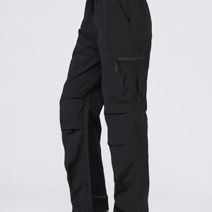 TEMU 여름 여성용 아웃도어 스포츠 바지, 지퍼 포켓 디자인, 캐주얼 하이킹 및 클라이밍에 적합, 봄, 가을 야외 활동 (트레킹 및 캠핑 포함)에 이상적