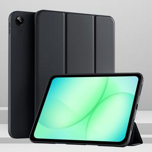 TEMU 삼성 갤럭시 탭 A11 플러스 11인치 (2025) 케이스, 부드럽고 다용도 보호 케이스, 피부 친화적인 부드러운 감싸기, 삼중 접이식 스탠드 멀티 앵글 엔터테인먼트 및 오피스, 열고 닫으면 깨우고 잠들기, 모든 순간의 역동적인 삶을 동반, 전 세계 262개 축제에 적합한 선물