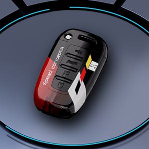 TEMU ABS 차량 키 케이스, Solaris, HB20, I30, Veloster SR, Ix35, Elantra, Accent 등 HYUNDAI 모델 및 RIO, Sportage, K2, K3 등 KIA 모델과 호환