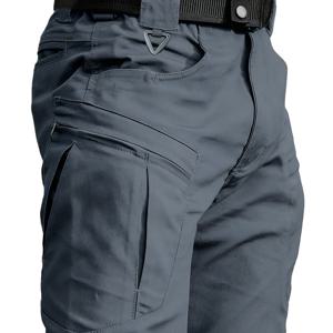 TEMU X5 봄/가을 남성용 경량 택티컬 카고 팬츠, 멀티펑셔널 포켓, 업그레이드된 약간 신축성 있는 복합 소재, 캐주얼 데일리 아웃팅, 하이킹, 여행용, 벨트 미포함