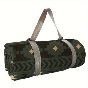 TEMU 이 240T 스프링 폴리에스터 프린트 피크닉 매트는 캠핑 및 해변 사용에 적합한 접이식 야외 매트입니다. 찢어짐 방지, 모래 및 잔디 방지 기능이 있는 210D 옥스포드 천 바닥이 특징이며, 반복 사용을 위한 세탁기 사용이 가능합니다. 무취.