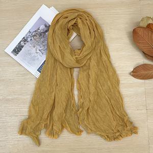 TEMU 여성용 경량 통기성 발리 스카프 - 부드럽고 포근한 샤울 & 헤드랩, 캐주얼 외출용 다용도 여행 액세서리, 세탁 가능, 머리카락용 스카프, 흐르는 질감, 우아한 심플함