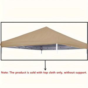 TEMU 야외용 네 모서리 네발 파라솔 텐트천 파라솔천 3x3 빗가리개 차양 가리개 매점 천막 강화형 텐트 상판천 10x10 텐트 지붕 (프레임 제외)