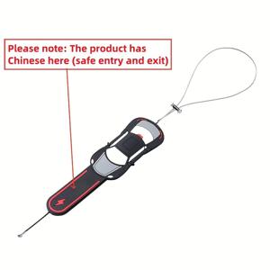 TEMU 차량용 정전기 방지 접지 스트랩, 전기 자동차 접지 스트립, 차량용 내마모성 정전기 제거 벨트, 차량 장착형 정전기 방전 스트랩