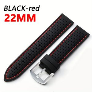 TEMU 20mm, 22mm, 24mm 사이즈의 실리콘 스포츠 밴드 (퀵 릴리스 버클 포함), 삼성 7, 6, 5, 4, 3, Active 2, S2, S3 모델, 화웨이 워치 GT2 및 Amazfit GTR와 호환, 남녀 모두에게 적합.