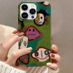 TEMU 휴대폰 케이스 - 귀엽고 예술적인 만화 테마의 한국 영화를 위한 휴대폰 케이스, 16, 15, 14, 13, 12, 11, 7, 8, PLUS, PRO, PROMAX, MINI, XMAX, XR, X, XS, SE 2, 그리고 SE 3를 포함한 모든 아이폰과 호환됩니다.