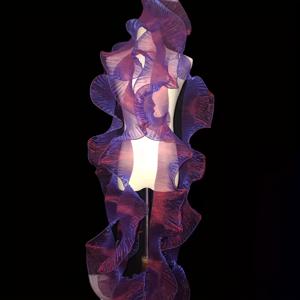 TEMU 3/5야드, 폭 12cm, 우아한 주름 눈꽃 패턴 레ース 트림이 있는 러플 레이스 엣지 오간자 쉬폰 원단. 여성 드레스, 의류, 가방, 파티 장식, DIY 가운, 칼라 재봉 장식, 의류 액세서리용