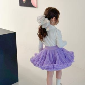 TEMU 명절 선물 루오리타 스커트, 귀여운 공주 케이크 스커트, 생일 선물, 어린이날 카니발 댄스 스커트