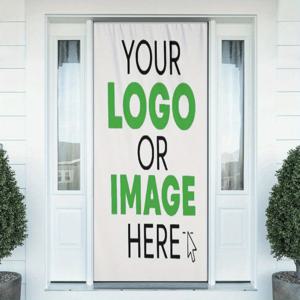 TEMU 당신의 디자인을 담아 만든 맞춤형 문 커튼입니다. 사진으로 맞춤 제작이 가능합니다. 이 문 원단은 파티 배너 또는 깃발로 사용할 수 있으며, 간편한 설치를 위해 4개의 구멍이 있습니다. 실내 행사에 적합합니다.