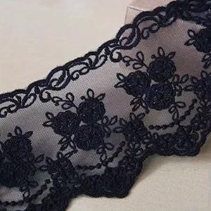 TEMU 레이스 트림 리본 1.5야드, 공예, 재봉 및 신부 드레스 장식에 적합한 우아한 왕관 리본