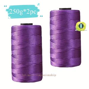 TEMU 100% 폴리에스터로 제작된 3mm 직경의 500그램(17.63온스) 대용량 털실 2개. 이 플랫 리본 털실은 냉감과 통기성이 뛰어난 섬유 원단 실로, 손으로 뜨는 가방, 모자, 쿠션 제작에 이상적입니다.