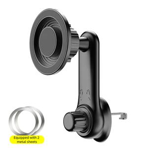 TEMU 강력한 자석 흡착, 360° 조절 가능 디자인, 안전 신호 알림 기능이 있는 차량용 에어 벤트 휴대폰 거치대 - 아이폰, 화웨이, 샤오미, 레드미, 인피니크 호환 - 핸즈프리 운전을 위한 안전한 휴대폰 거치