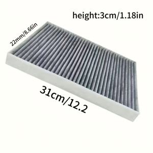 TEMU 에어컨 필터 CUK31003, 아우디 A5, A4, A6, A7, A8L, E-TRON, Q5, Q7, Q8, 벤츠 Bentayga, 폭스바겐 Touareg, Cayenne 호환, OE: 4M0819439A, 4M0819439, 4M0819439B, PAB81943900