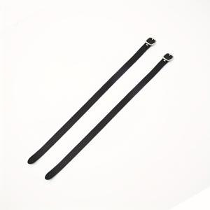 TEMU 2개 팩 인조 가죽 롱 스퍼 스트랩, 웨스턴 남성용 조절 가능 부츠 스트랩, 웨스턴 여성 남성용, 정품 인조 가죽 웨스턴 스퍼 스트랩 - 롱, 블랙 롱 웨스턴 정품 인조 가죽 스퍼 스트랩, 승마 용품