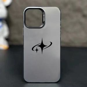 TEMU 별하늘 패턴 폰 케이스 - 아이폰 16, 15, 14, 13, 12, 11, XS, XR, X, 7, 8 Plus Pro Max 호환. 창의적이고 스타일리시한 디자인, 남녀 공용. 친구, 가족, 남자친구 또는 여자친구에게 완벽한 휴가 선물. 풀커버드 방탄 보호 케이스 + 액세서리 포함