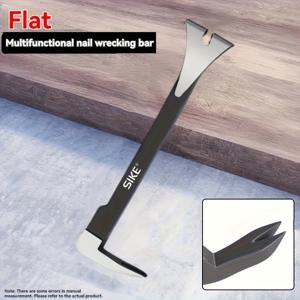 TEMU SIKE의 새로운 다기능 꼬리바늘 - 목공 해체 도구, 헤비 듀티 금속 구조 못 제거기, 납작하고 뾰족한 양방향 끝, 나무 상자 열기, 가정용 못 제거, 가정 수리, 목공에 적합