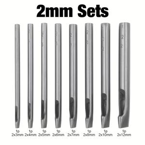 TEMU 플랫 라운드 및 오벌 홀용 벨트 펀치 도구, 각도 및 간격 조절 가능한 가죽 펀칭 도구, DIY 공예 및 가죽 작업용