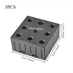 TEMU 수족관 식물 키우기용 모듈식 수족관 식물 홀더 3개 세트. 어항에 식재하기 위해 설계되었으며, 아쿠아스케이핑 및 수생 식물 재배에 적합한 바닥 무게 디자인으로, 수생 식물 키우기에 훌륭한 도구입니다.