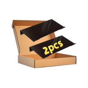 TEMU 투명하고 검정색으로 두 가지 색상으로 제공되는 1개 소형 아크릴 키보드 스탠드 박스입니다. 인체공학적 타이핑을 위해 설계된 경사형 키보드 스탠드는 사무실 책상, 가정 및 학교에 적합합니다.