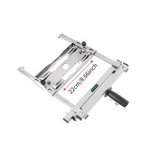 TEMU 정밀한 목공 작업을 위해 설계된 다용도 원형 톱 가이드 레일 - 전동 톱용 엣지 로케이터가 특징이며, 금속 프레임 및 클램핑 시스템으로 구성되어 있습니다.