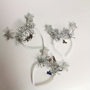 TEMU 2026년 축제 행사용 별 헤어밴드 3개 세트. 크리스마스, 새해, 생일, 기념일, 파티 및 공연에 완벽하며, 의식적인 분위기를 더하고 사진 소품으로도 좋습니다.