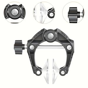 TEMU 1개 Promaster 휴대폰 화면 개방 도구 키트, 전문가용 빠른 LCD 화면 개방 클램프, 흡착 컵 키트 장착, 비전기 ABS 수지 구조, 검은색