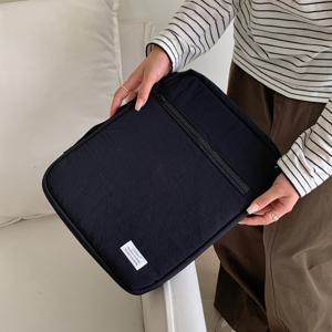 TEMU 태블릿 케이스, 아이패드/맥북 10/11인치 13/14인치 호환, 노트북 핸드백