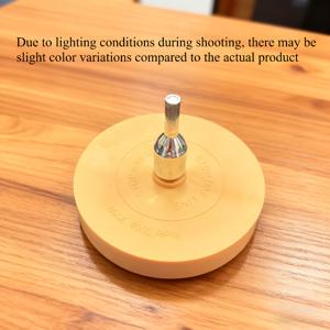 TEMU 프로페셔널 고무 휠 드릴 어댑터: 자동차 및 벽용 헤비듀티 스티커 제거기 – 초고효율, 내구성 강한 접착제 클리너 – 고무 휠 어댑터, 디테일링 전문가의 필수 도구