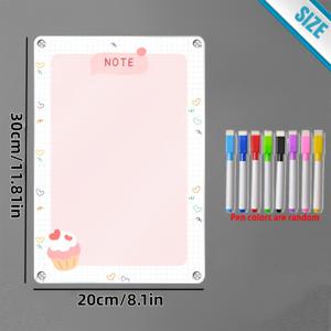 TEMU A4 자석 재사용 가능 아크릴 노트 - 11.8