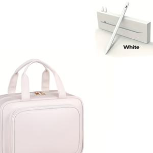 TEMU 아이패드//마이크로소프트 폰 및 태블릿 호환 펜, USB 고속 충전, 틸트 감지, 전면 터치 오작동 방지 디자인, 자석 부착, 듀얼 교체용 팁 포함, 아이패드, 아이폰 및 모든 터치스크린 기기 호환