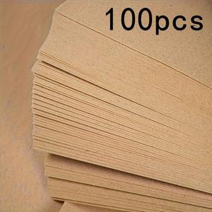 TEMU 프로젝트에 완벽한 빈티지 스타일 수제 삼베 종이 100매 세트입니다. 무늬 엣지가 특징이며, 캘리그라피에 이상적이며, 전통적인 쌀종이에 닮아 있습니다.